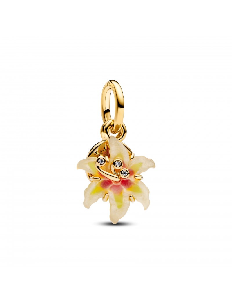 Breloque Disney Raiponce Fleur de Soleil phosphorescente