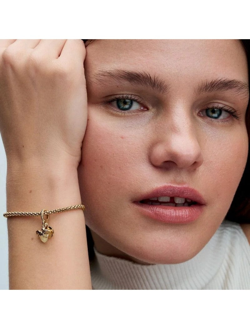 Mélange de métaux unique plaqué or Verre Jaune