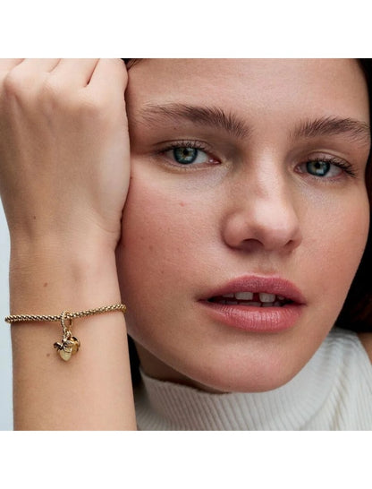 Mélange de métaux unique plaqué or Verre Jaune