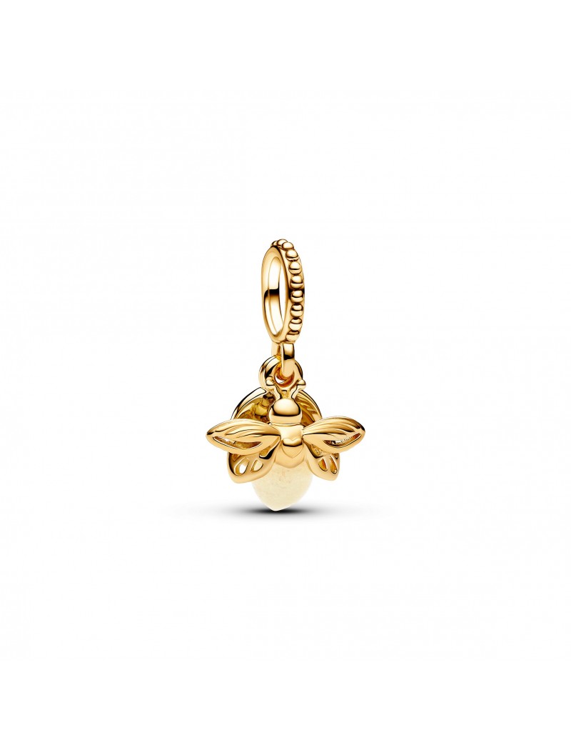 Mélange de métaux unique plaqué or Verre Jaune