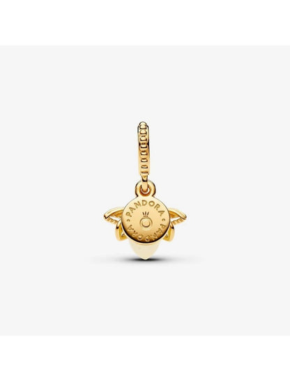 Mélange de métaux unique plaqué or Verre Jaune