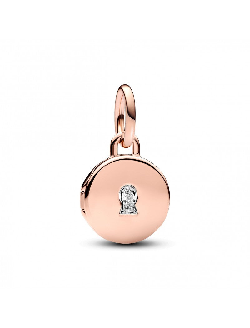 Mélange de métaux unique plaqué or Zircone Cubique Rouge