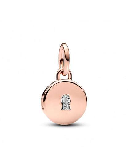 Mélange de métaux unique plaqué or Zircone Cubique Rouge