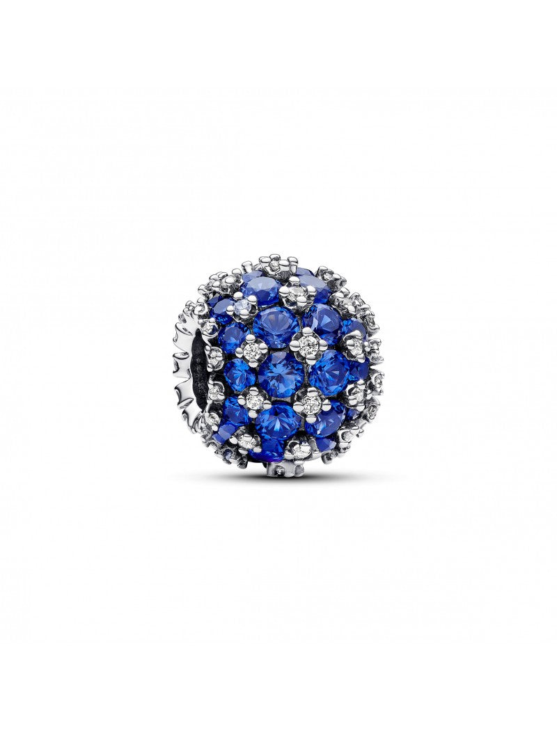 Argent 925/1000 Pierres mélangées Bleu