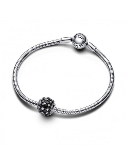 Argent 925/1000 Pierres mélangées Noir