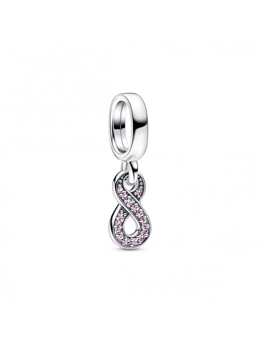 Charm pendentif infini étincelant