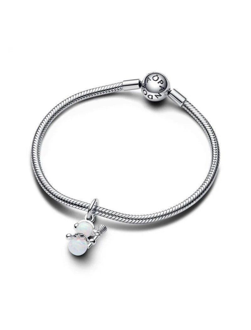 Argent 925/1000 Pierres mélangées Blanc