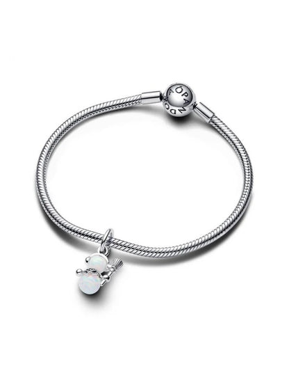 Argent 925/1000 Pierres mélangées Blanc