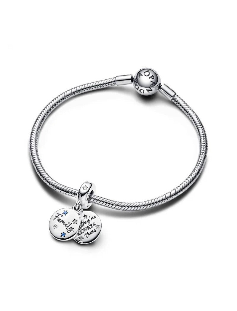 Argent 925/1000 Pierres mélangées Bleu