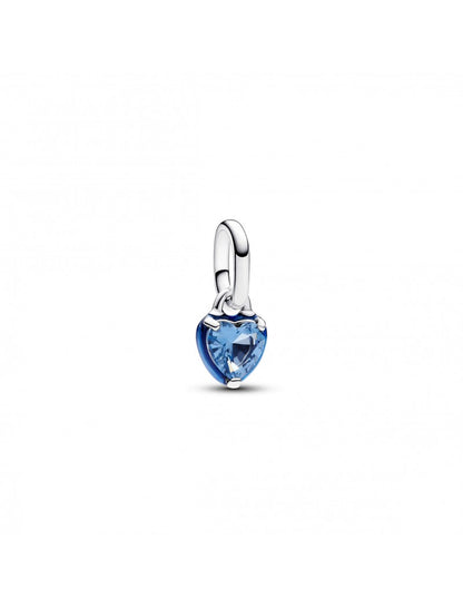 Pandora ME Mini pendentif coeur chakra bleu