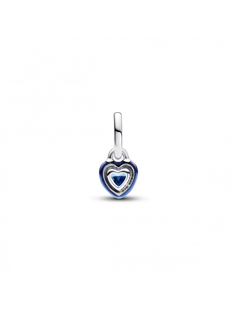 Pandora ME Mini pendentif coeur chakra bleu