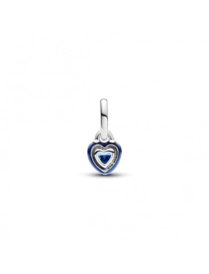 Pandora ME Mini pendentif coeur chakra bleu