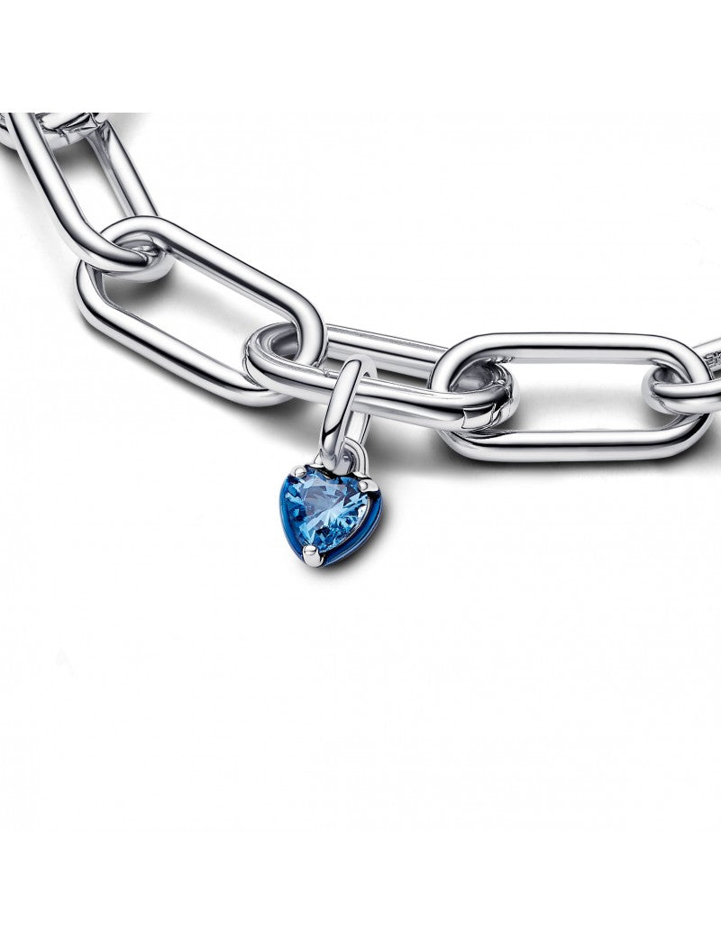 Pandora ME Mini pendentif coeur chakra bleu