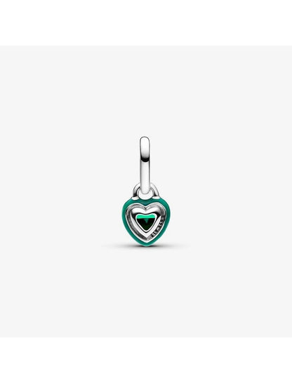 Argent sterling Émail Cristal artificiel Vert