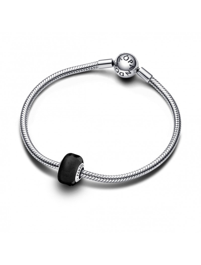 Argent sterling Verre Noir