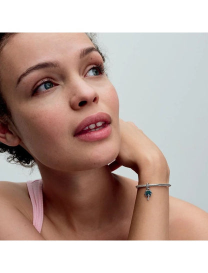 Argent 925/1000 Pierres mélangées Vert