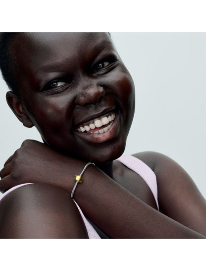 Argent massif Verre Doré