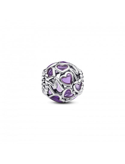 Charm Maman Coeurs Ajourés