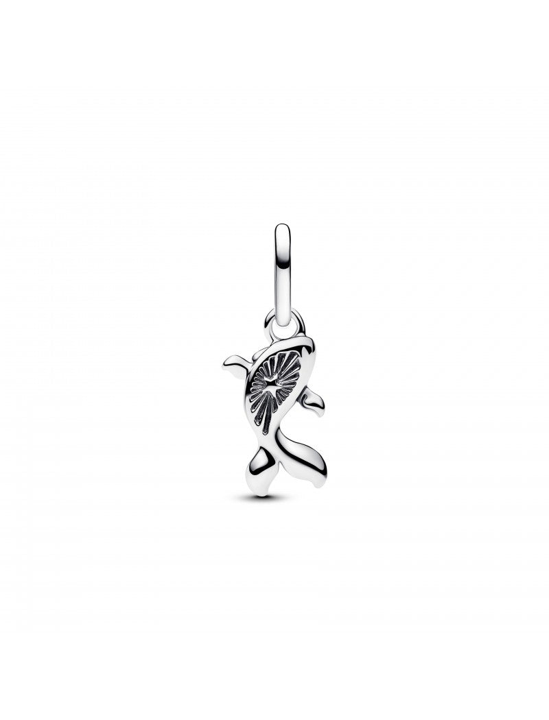 Mini pendentif en forme de poisson Koi en verre de Murano rouge