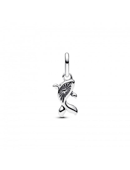 Mini pendentif en forme de poisson Koi en verre de Murano rouge