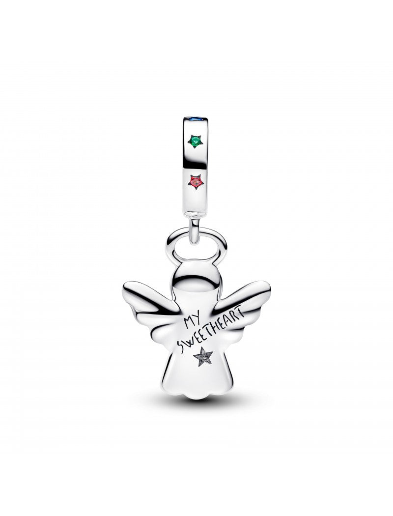 Breloque pendentif ange en pain d'épices