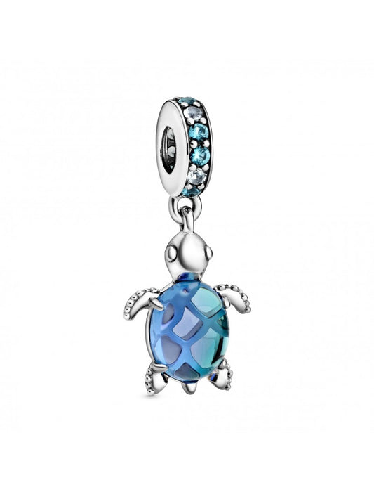 Charm pendentif tortue de mer en verre de Murano