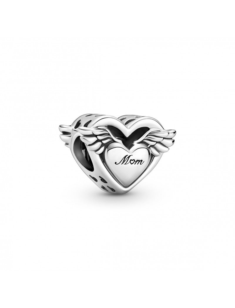 Ailes d'ange et breloque maman