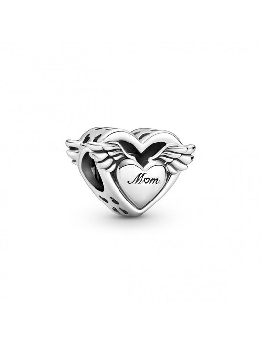 Ailes d'ange et breloque maman