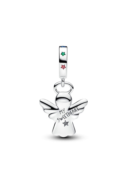 Breloque pendentif ange en pain d'épices