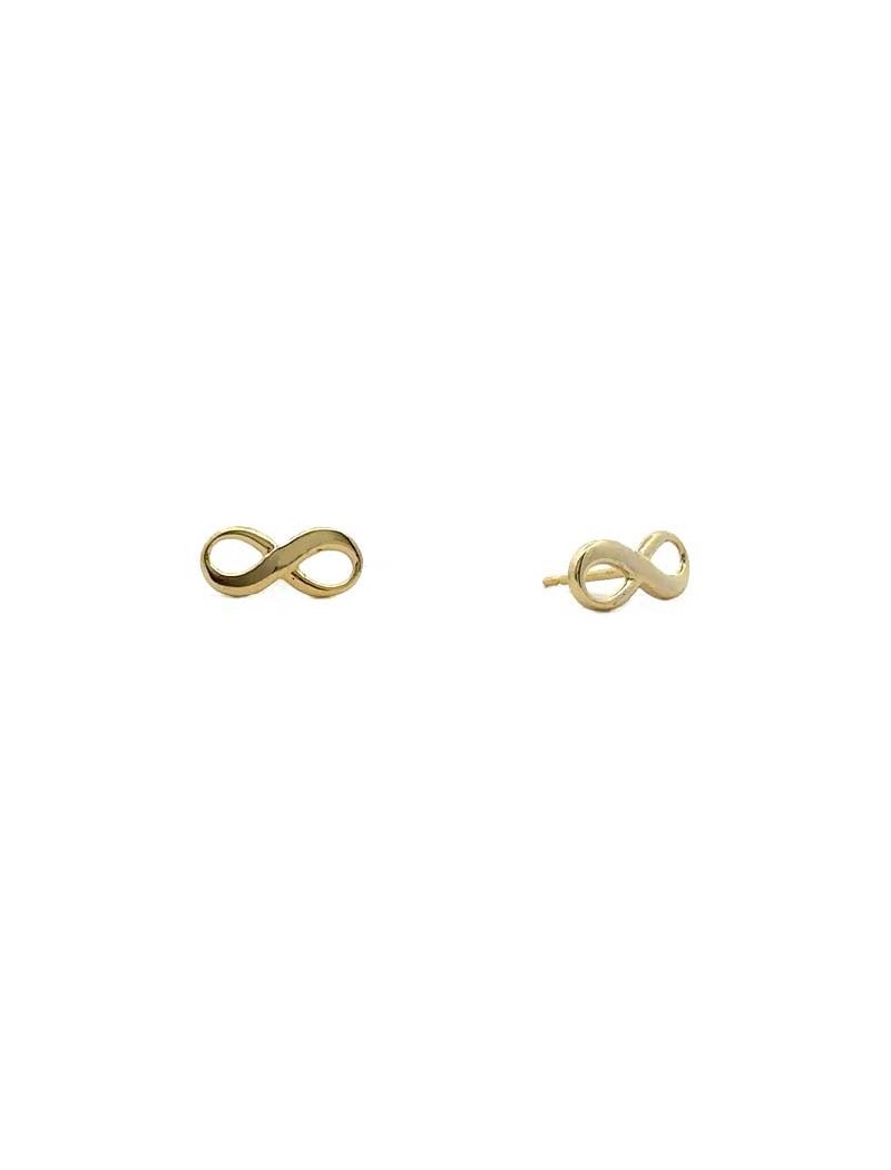 BOUCLES D'OREILLES OR 9 KT  - INFINI