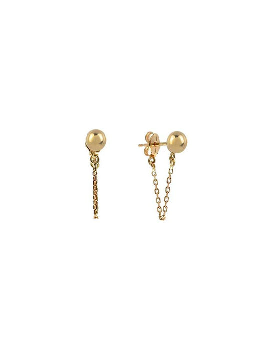 BOUCLES D'OREILLES OR 9 CARATS