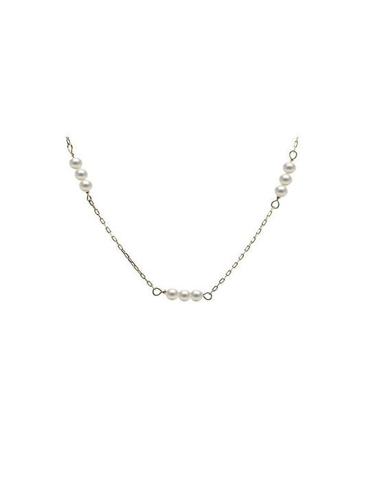 COLLIER OR 9 CARATS - PERLE DE CULTURE