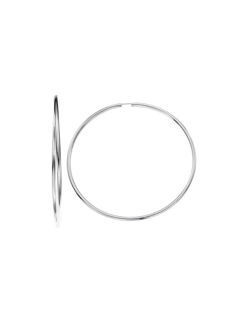 CREOLES  ARGENT 70 MM