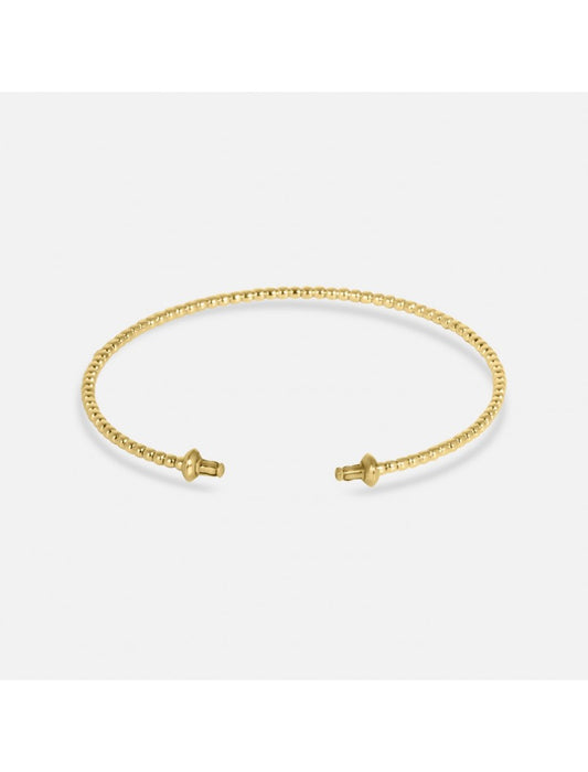 BRACELET MILONGA ACIER DORE