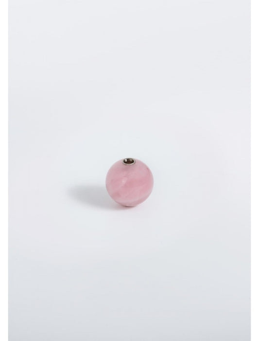 ELEMENT LILIFLO PIERRE QUARTZ ACIER ROSE POUR BRACELET / COLLIER