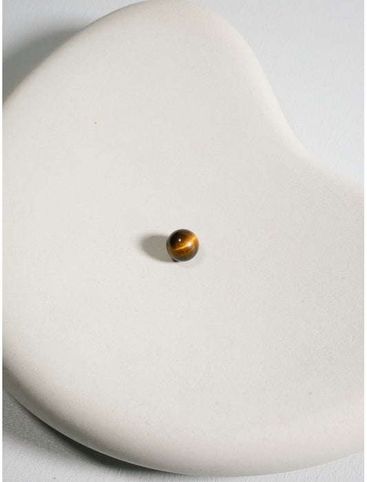 ELEMENT LILIFLO PIERRE OEIL DE TIGRE POUR BAGUE / BOUCLES D'OREILLES