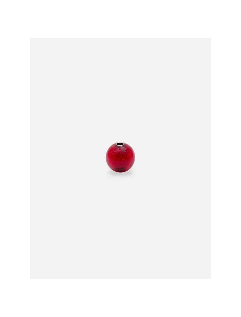 ELEMENT LILIFLO MURANO ROUGE POUR BRACELET / COLLIER