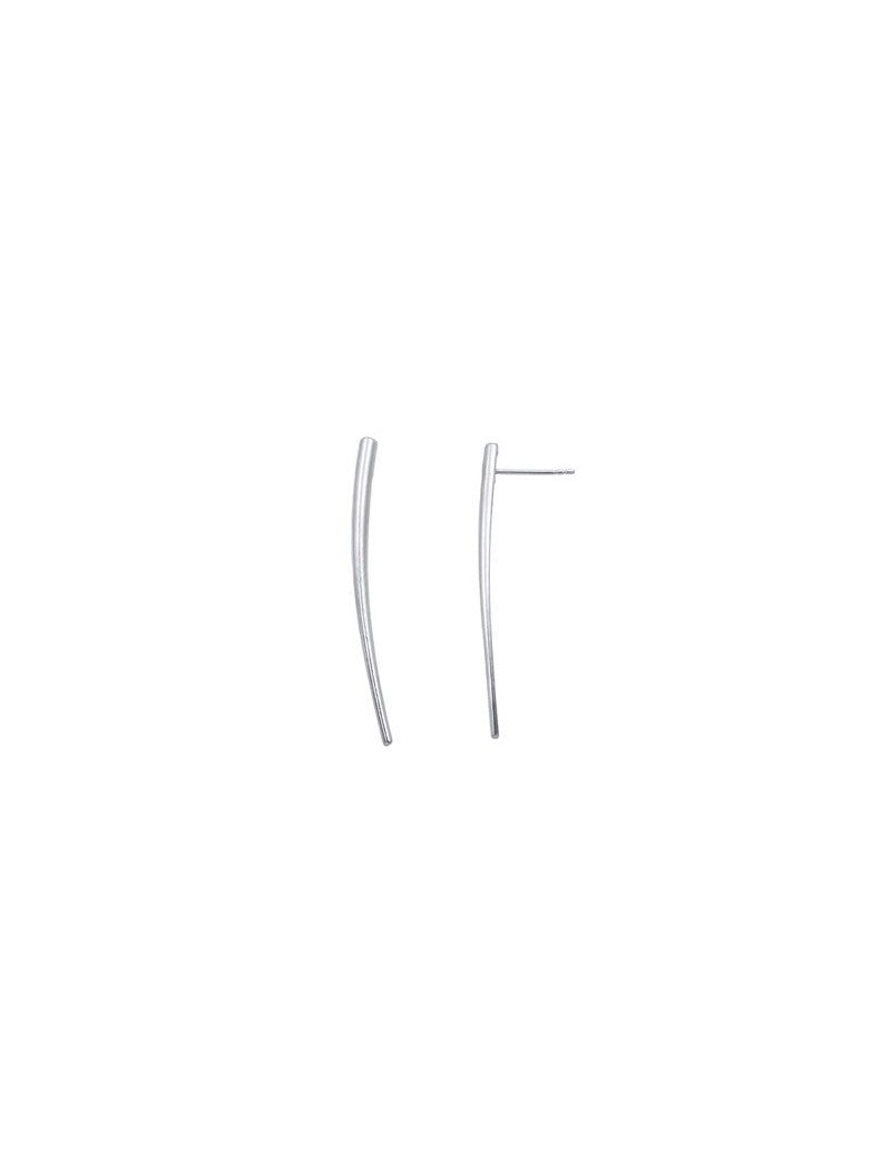 BOUCLES D'OREILLES ARGENT RHODIE