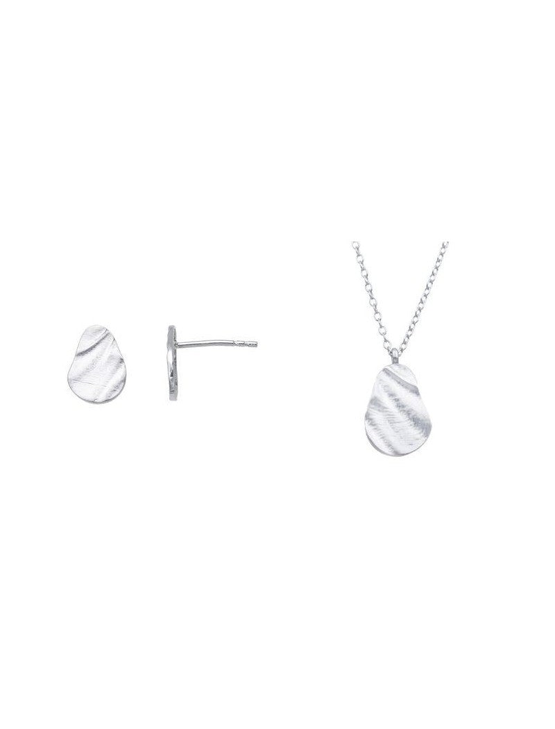 PARURE ARGENT RHODIE