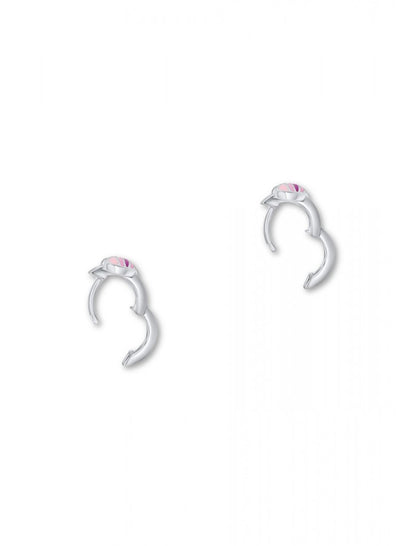 COEUR LAQUE ROSE 11 MM