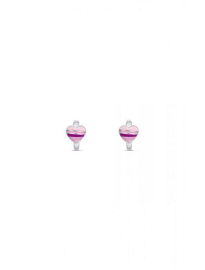 COEUR LAQUE ROSE 11 MM