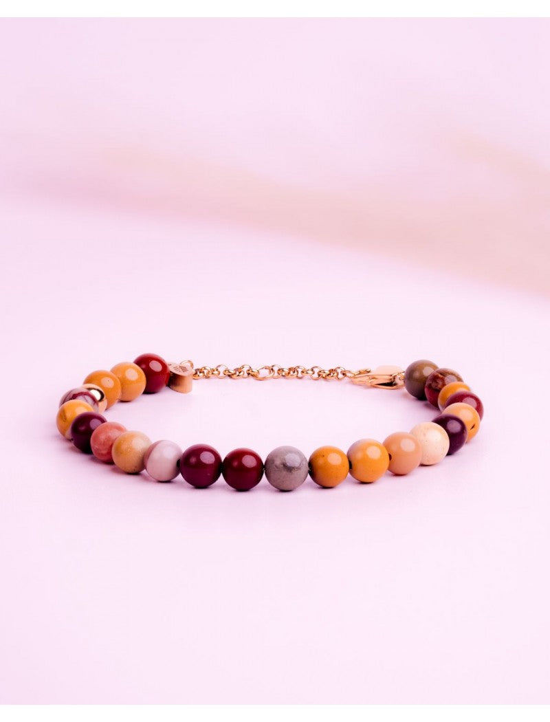 BRACELET - PIERRE NATURELLE MOOKAITE