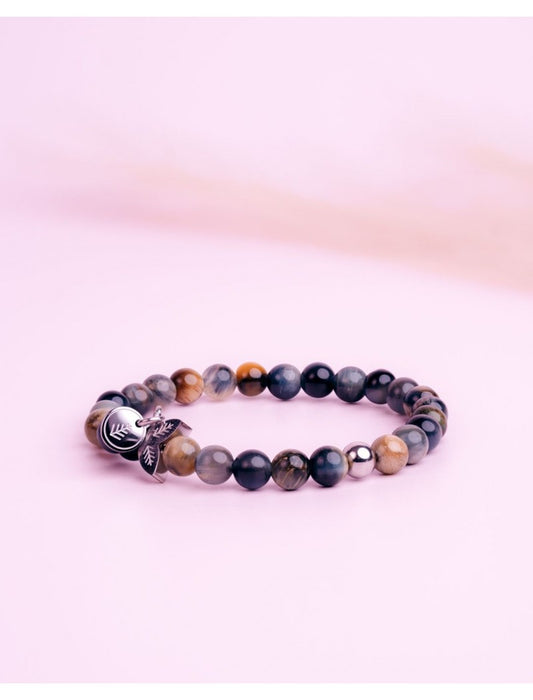 BRACELET - PIERRE NATURELLE OEIL DE TIGRE