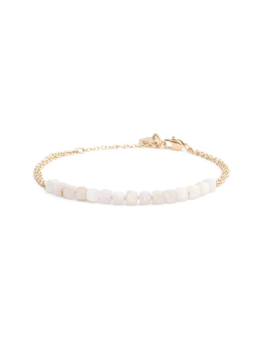 BRACELET - PIERRE NATURELLE KUNZITE