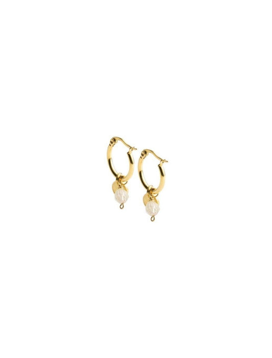 BOUCLES D'OREILLES DIDYMA - PIERRE NATURELLE CITRINE