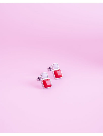 BOUCLES D'OREILLES - PIERRE NATURELLE PIERRE DE SOLEIL