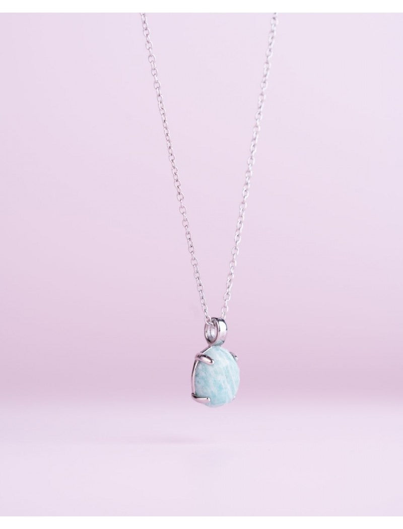 COLLIER - PIERRE NATURELLE AMAZONITE