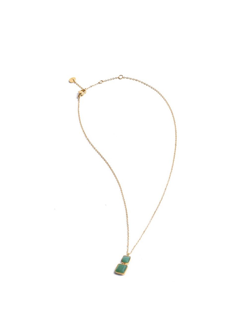 COLLIER - PIERRE NATURELLE AVENTURINE