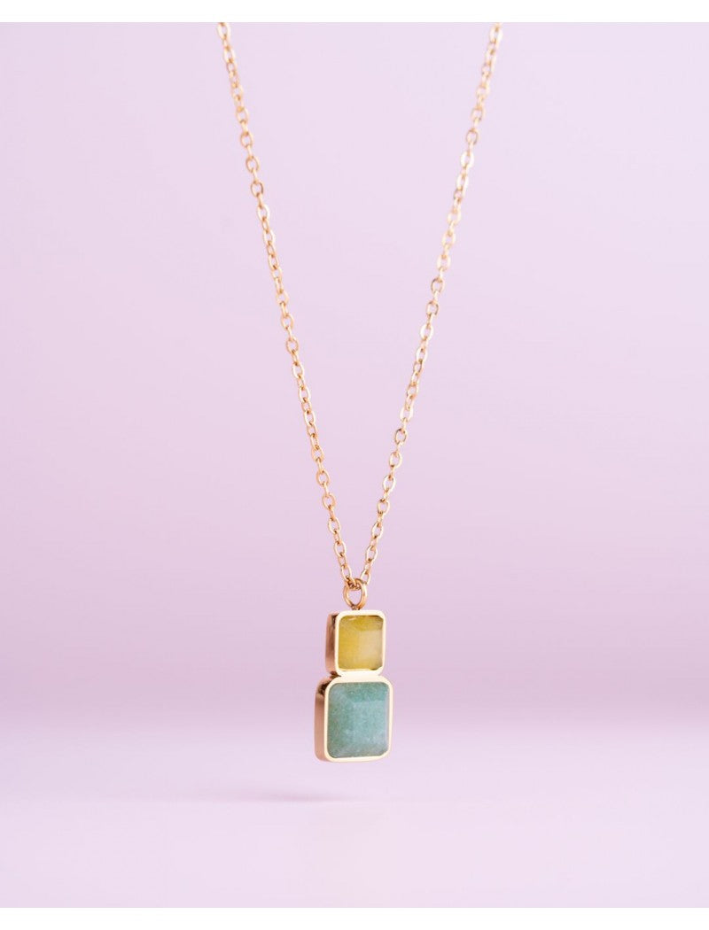 COLLIER - PIERRE NATURELLE AVENTURINE