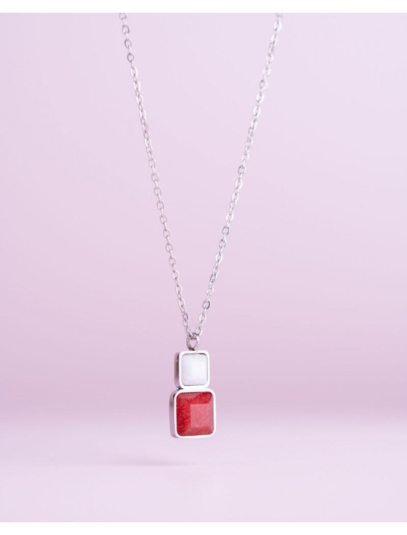 COLLIER - PIERRE NATURELLE PIERRE DE SOLEIL